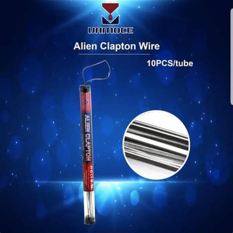 Jual KAWAT ALIEN CLAPTON WIRE BAHAN NI80 NICHROME VAMOCE AUTHEN ISI 10