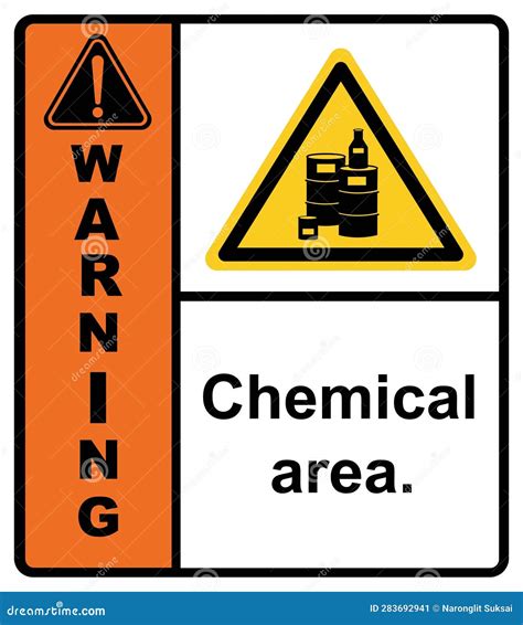 Chemical Storage Room.chemical Storage Area Stock Vector - Illustration ...