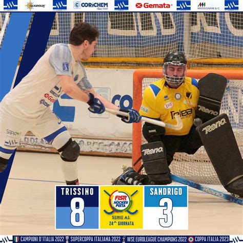 Gs Hockey Trissino Non Si Ferma Piu Vittoria Al Pala Dante Nel Derby