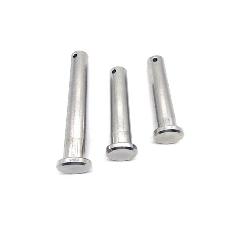 DIN 1444 ISO 2341 Flat Head Stainless Steel Clevis Pin With Hole From