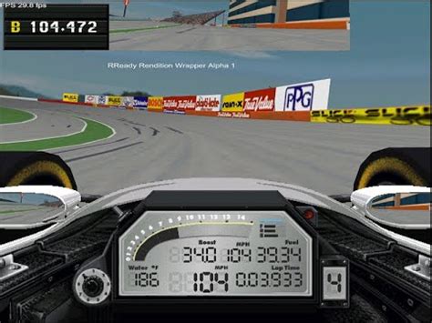 Indy Car Racing 2 Work In Progress Vid 18 With Dosbox Rendition And