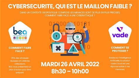 Webinaire Cybers Curit Qui Est Le Maillon Faible Youtube