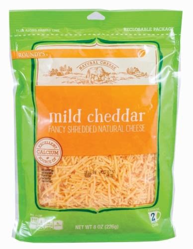 Roundy S Mild Cheddar Shredded Cheese Oz Ralphs