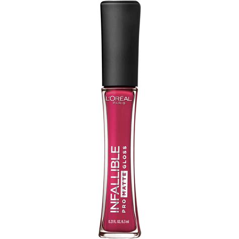 Loreal Paris Infallible Lip Pro Matte Gloss Rouge Envy 021 Fl Oz