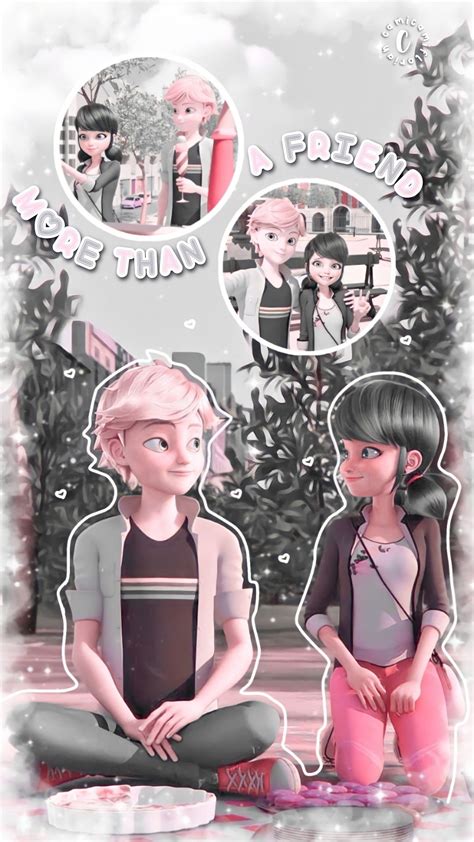 Fondo Miraculous Adrinette Miraculous Adrien Y Marinette Fondos De