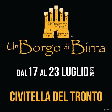 7 Un Borgo Di Birra A Civitella Del Tronto Birra Street Food E