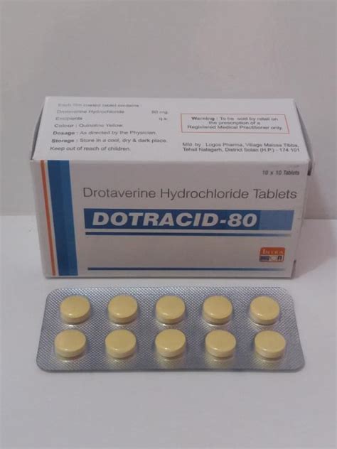 Dotracid 80 Tablets Intra Labs