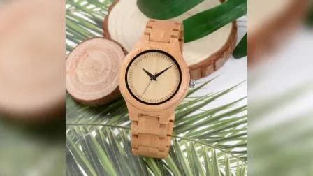 Natural Wooden Case And Band Set Bewell Custom Bamboo Watch China