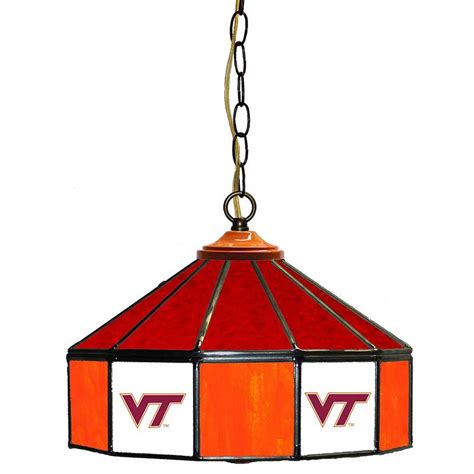 Imperial Virginia Tech 14" Glass Pub Lamp