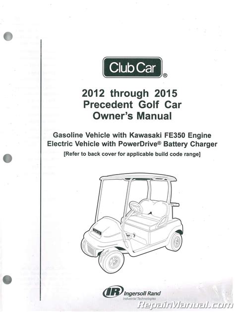 Club Car Precedent Golf Cart Parts