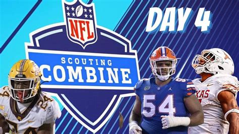 Nfl Scouting Combine Day Running Backs Offensive Lineman Youtube