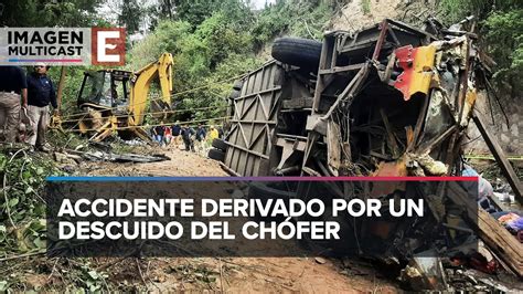 Tragedia En Oaxaca Mueren 29 Personas En Accidente Carretero En Magdalena Peñasco Youtube