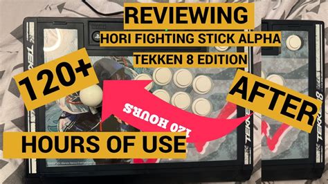 Reviewing The Hori Fighting Stick Alpha Tekken Edition After