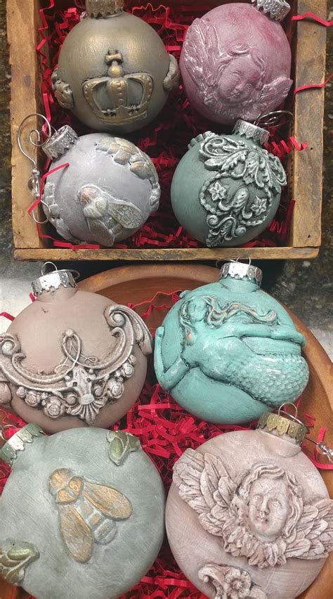 Fusion Paint And Iod Molds For Christmas Baubles Crafting