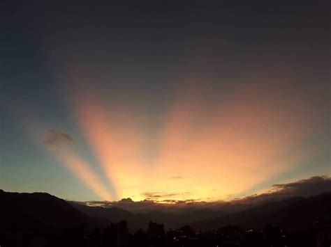 Sunset in Pokhara Valley : r/pokhara