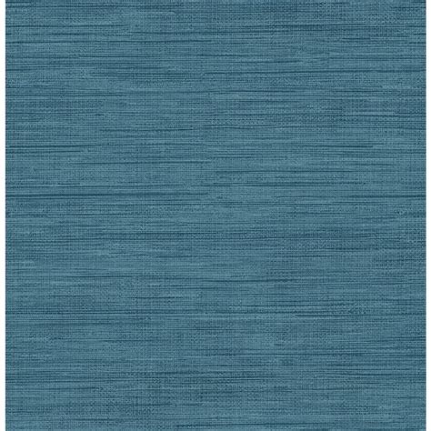 Brewster Non Woven Unpasted Sea Grass Blue Faux Grasscloth Wallpaper Fd23286 Rona