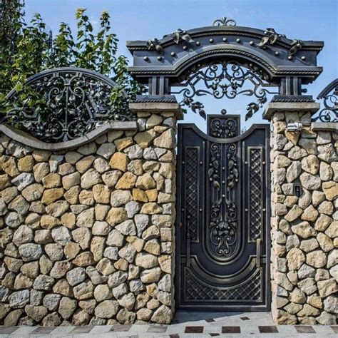 Калитка для дома: 61 фото