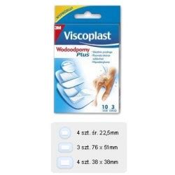 Viscoplast Wodoodporny Plus 10 plastrów 1 op