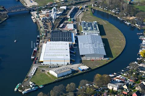 Berlin Aus Der Vogelperspektive Binnenhafen S Dhafen In Berlin