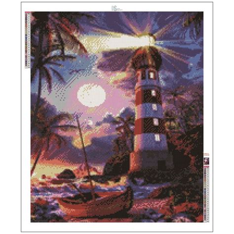 Sparkly Selections Lighthouse Diamond Painting Kit Square Diamonds