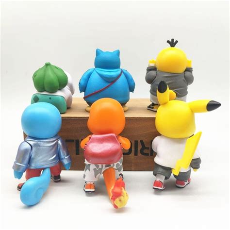 Pokemon Figuren PKM Pokemon Figuren Set Pikachu Squirtle Charmander