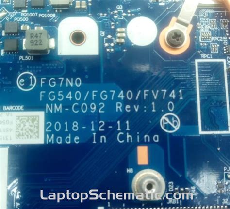 Lenovo Ideapad L340 15iwl Schematic And Boardview Lcfc Fg540 Fg740 Nm C092 Laptop Schematic