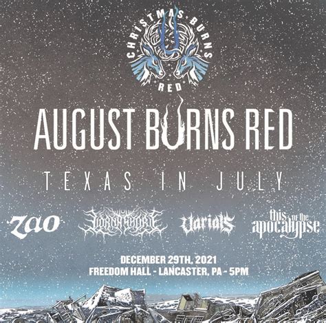 Zip August Burns Red Leveler