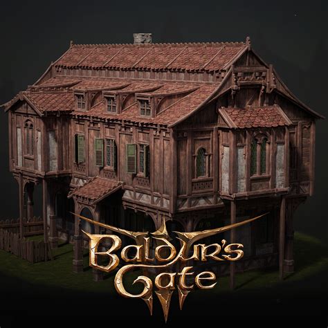 Artstation Baldurs Gate 3 House Tilesets