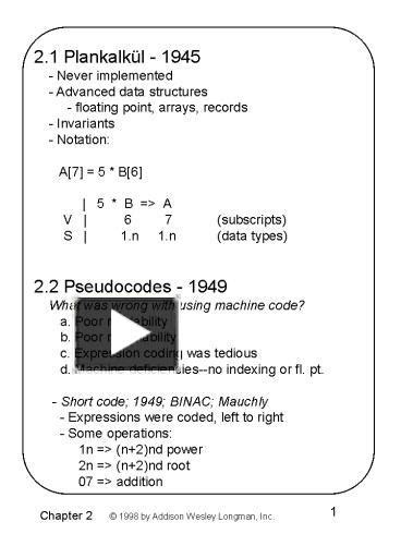 plankalkl  powerpoint