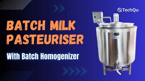 Milk Pasteurizer Machine 100 L Electric Milk Boiler Milk Boiler