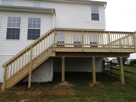 Pressure Treated Wood Decks Picture Decks