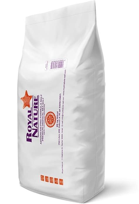 ROYAL NATURE Premium Sea Salt 25 kg en sac sel naturel de haute qualité