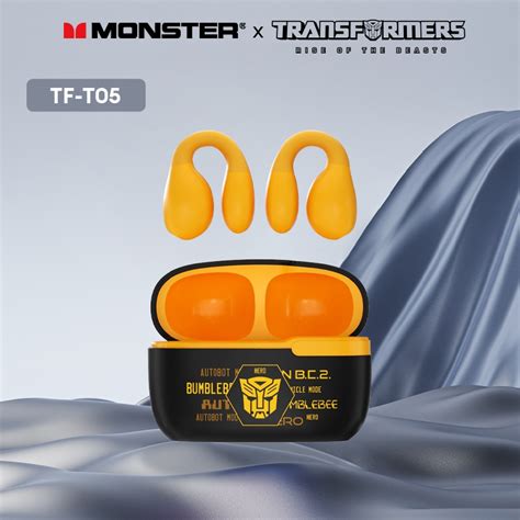 Jual Monster X Transformers Tf T Tws Wireless Bluetooth Earphone Ear