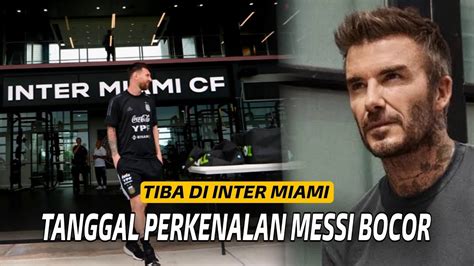 Disambut Fans Dengan Meriah Messi Segera Diperkenalkan David Beckham