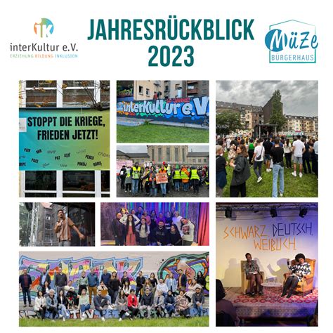 Jahresrückblick 2023 interkultur e V