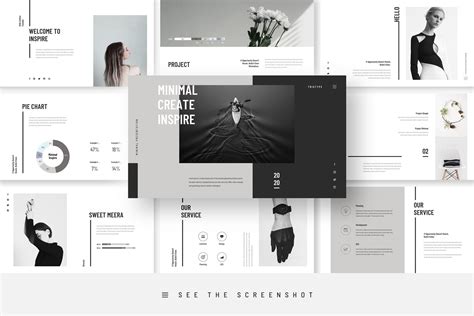 Inspire Minimal Clean Presentation Template Design Cuts