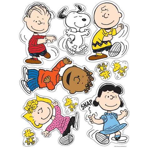 Peanuts Characters Window Clings | United Art & Education - Clip Art ...