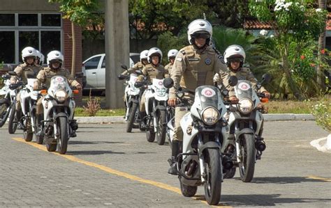 Esquadr O De Motocicleta Asa Branca Forma Novos Policiais Militares