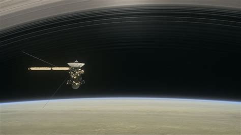 Cassini Spacecraft Dives Between Saturn And Its Rings In Landmark