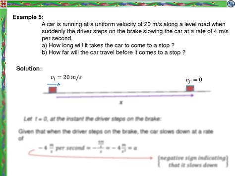 SOLUTION: Physics additional examples for velocity - Studypool