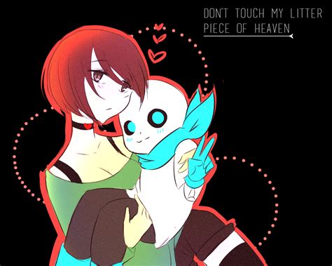 Underswap / Chara and Sans by SammyCN on DeviantArt