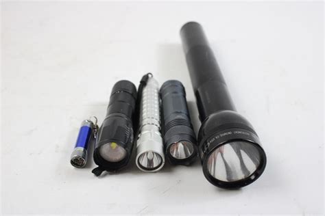 Quantum Maglite Ozark Trail Flashlights And Others 5 Pieces Property Room