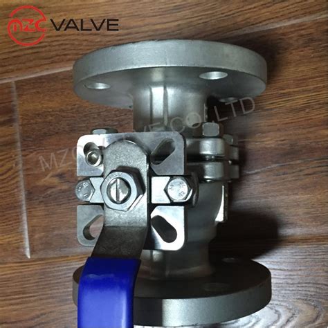 Pc Ball Valve With Direct Mounting Pad Flange End Ansi China