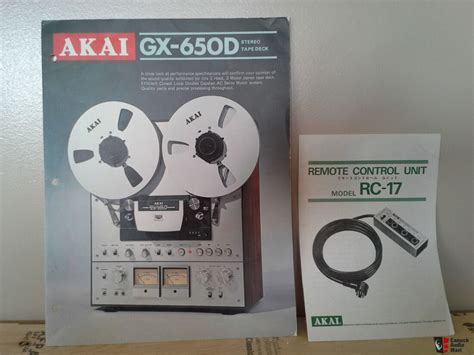 Akai Gx D Reel To Reel Tape Recorder Photo Us