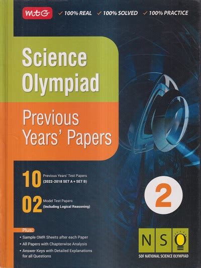 Science Olympiad Previous Years Papers Class Mtg Pragationline