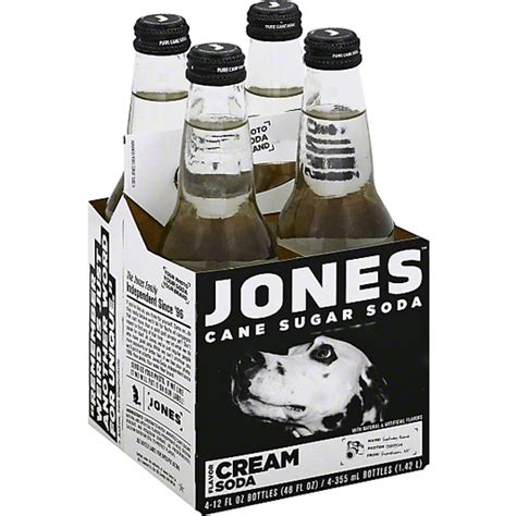 Jones Cane Sugar Soda Cream 4 Ct Root Beer And Cream Soda Foodtown