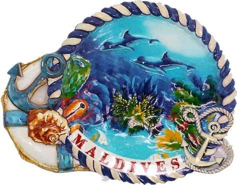 Amazon Maldives D Fridge Magnet Travel Souvenir Gift Collection