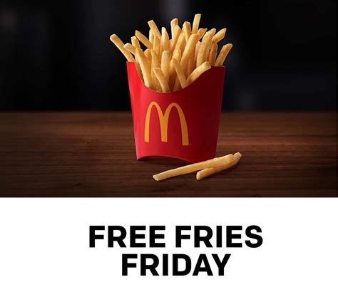 Get free fries from McDonald’s with the latest Apple Pay promo