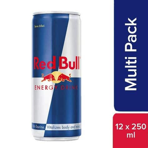 Red Bull Energy Drink 250 Ml 12 Pack Jiomart