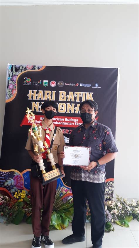 Juara 3 Lomba Desain Batik Tingkat Smk Se Kota Batu Smk Negeri 3 Kota